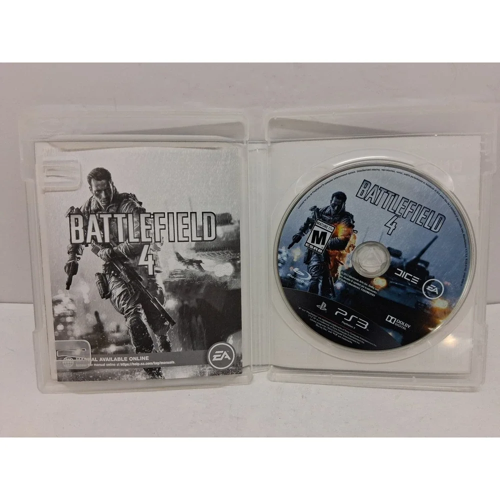 Battlefield 4 Sony PlayStation 3 PS3 Video Game EA DICE Complete with Manual